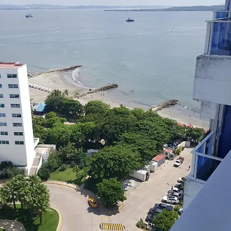 Hermoso Apartamento Frente A La Playa Piso 17 Conquistador, El Laguito Apartamento Cartagena